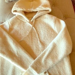 fleece hoodie